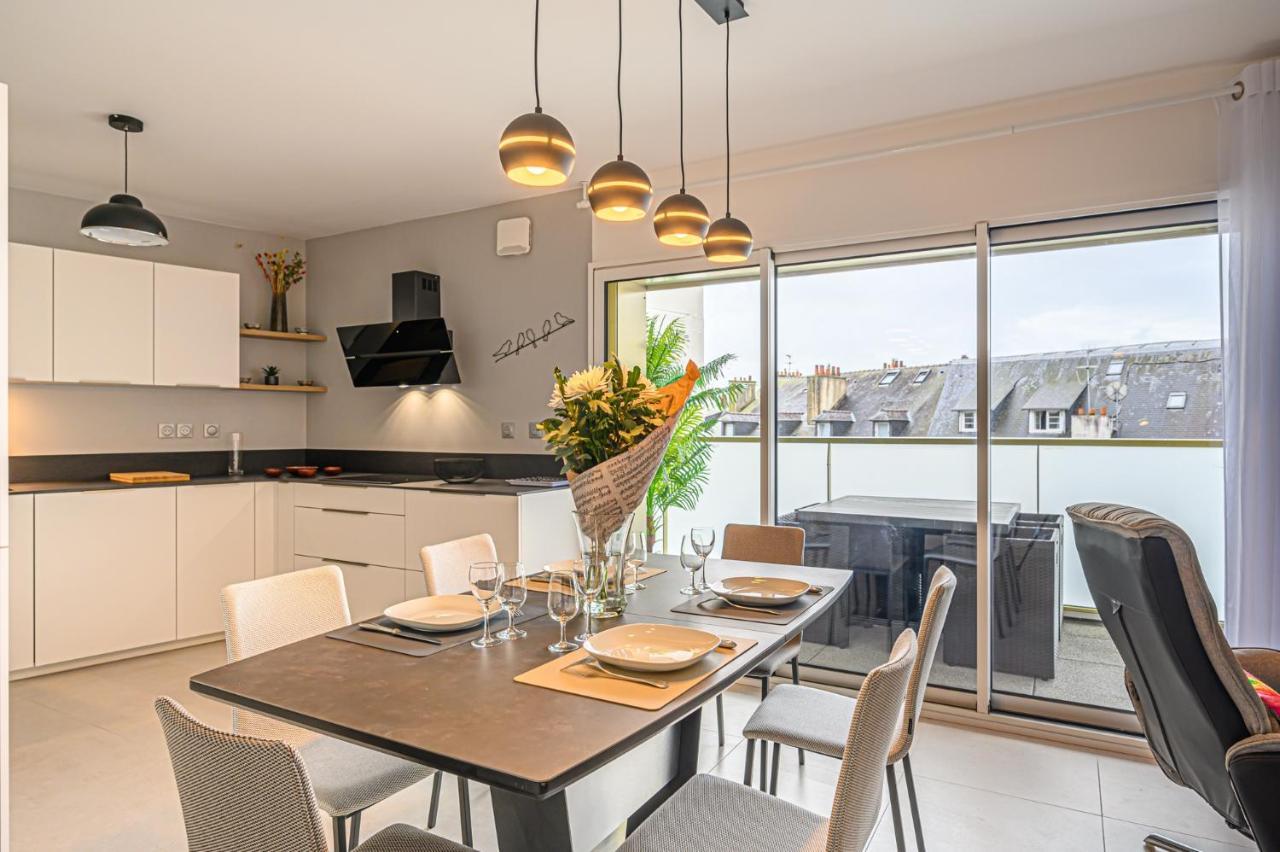 L'Audacieux - Appt Neuf Avec Vue Sur Les Toits Apartman Vannes Kültér fotó
